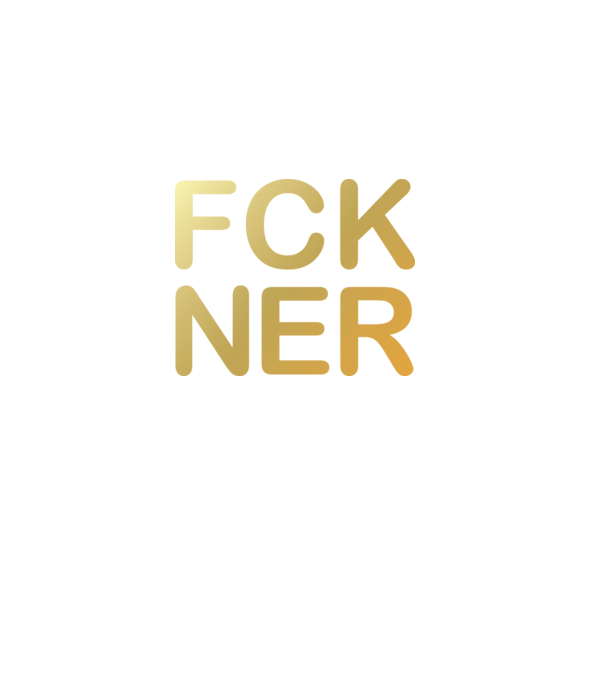 FCK NER minta fekete pólón