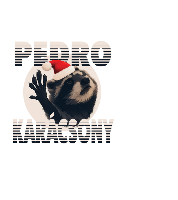 Pedro Karácsony 2 minta fehér pólón