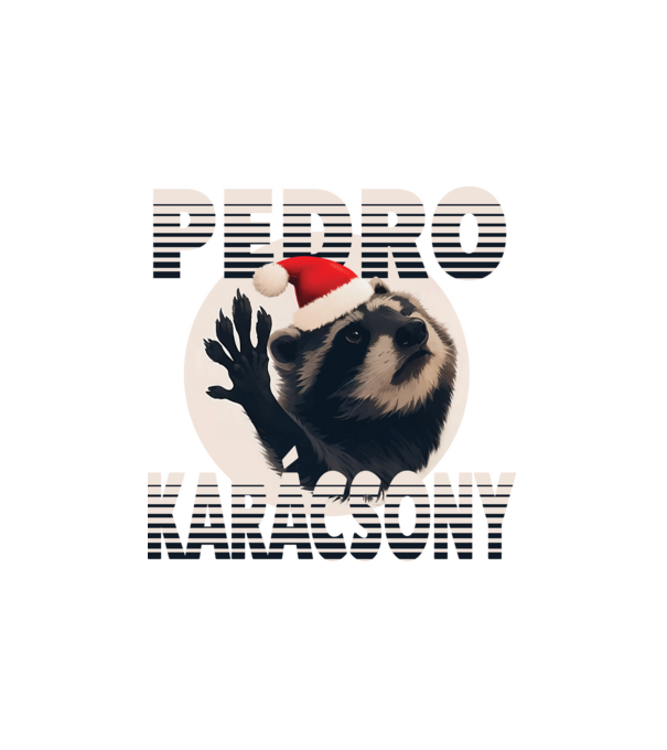 Pedro Karácsony 2 minta fehér pólón