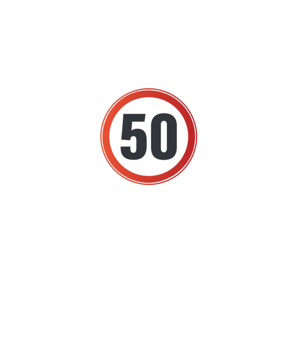 50-es tábla minta fekete pólón