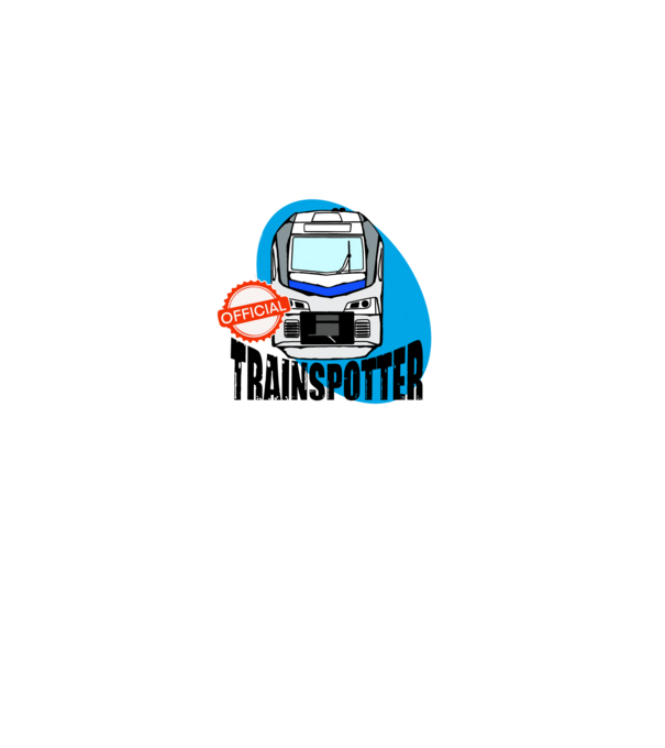 OFFICIAL trainspotter x minta fekete pólón