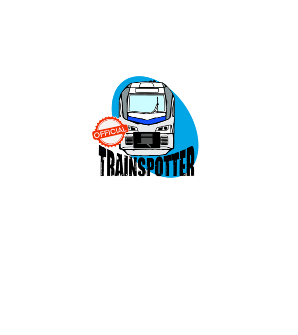 OFFICIAL trainspotter x minta fekete pólón