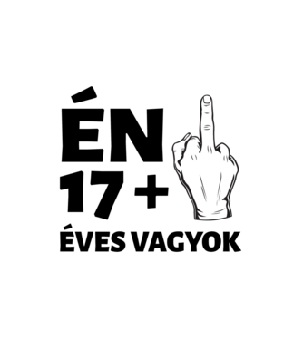 Szülinap - 18. életév minta fehér pólón
