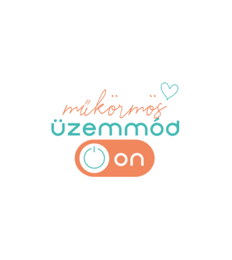 Műkörmös üzemmód ON minta fehér pólón