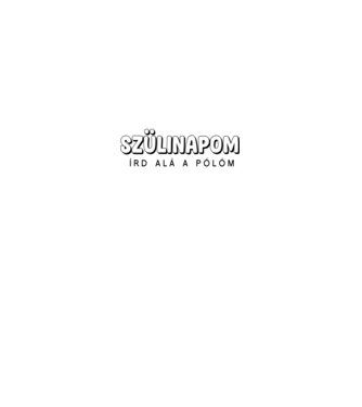 40. szülinapos aláírásos minta fekete pólón