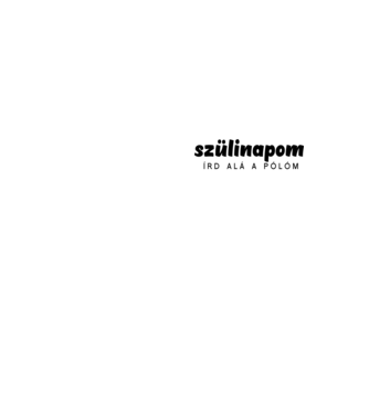 30. szülinapos póló - Írd alá!! minta neonsárga pólón