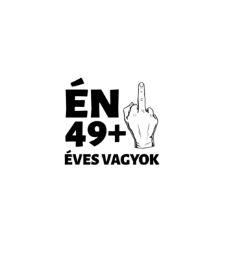 Születésnap - 50. életév minta fehér pólón