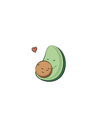 Anyakádó minta sötétszürke pólón