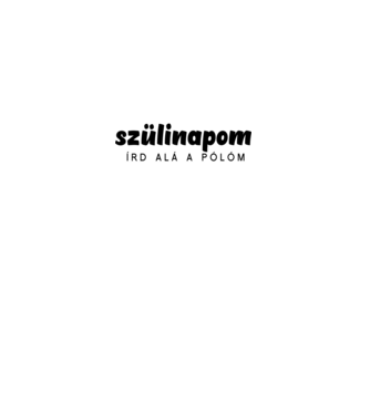18. szülinapom - Írd alá a pólóm! minta fekete pólón