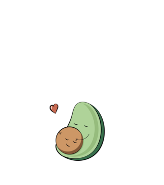 Anyakádó minta sötétkék pólón