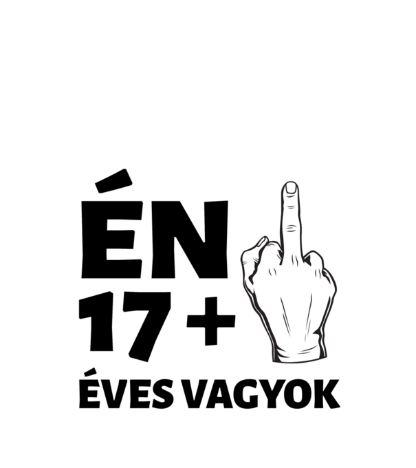 Szülinap - 18. életév minta fehér pólón