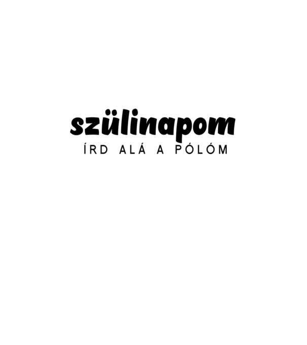 30. szülinapos póló - Írd alá!! minta fehér pólón
