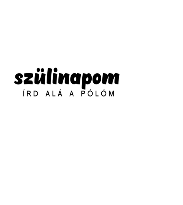30. szülinapos póló - Írd alá!! minta fekete pólón