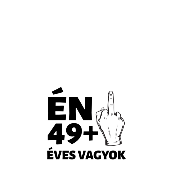 Születésnap - 50. életév minta fehér pólón