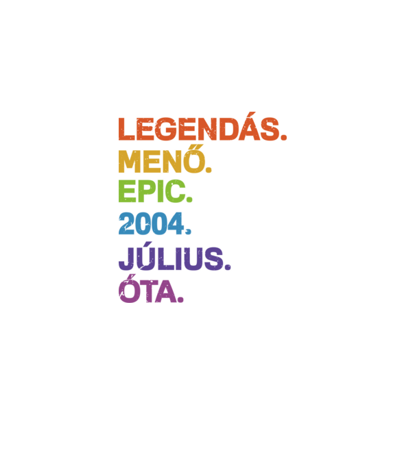 Legendás,menő,epic. minta sötétkék pólón