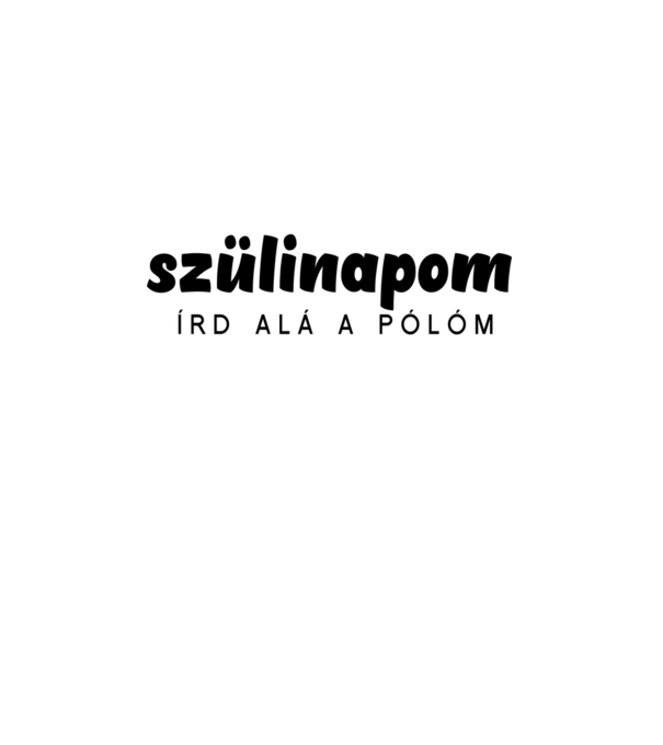 30. szülinapos póló - Írd alá!! minta fehér pólón