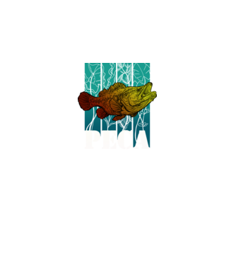 Peca fehér betűkkel minta fekete pólón