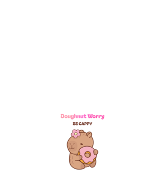 Capybara minta világos rózsaszín pólón