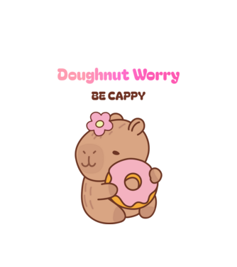 Capybara minta fehér pólón