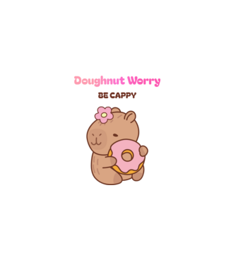 Capybara minta fehér pólón