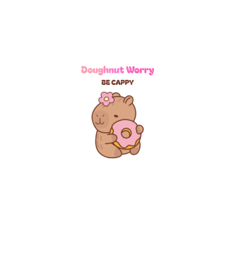 Capybara minta fehér pólón