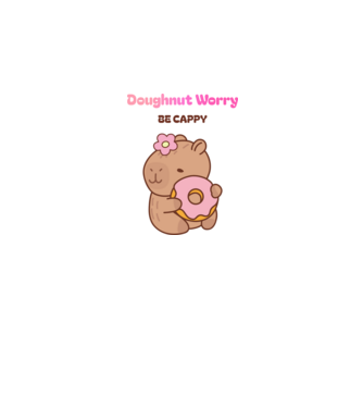 Capybara minta fehér pólón