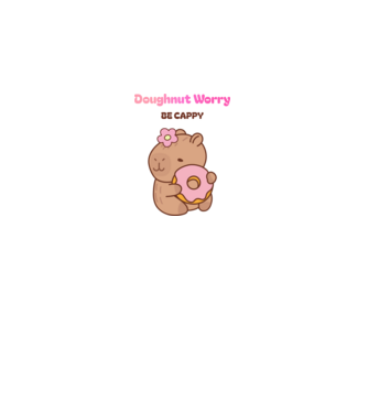 Capybara minta fehér pólón