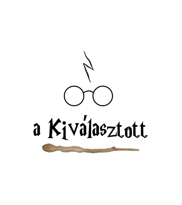 Harry Potter - A kiválasztott - Gyerek minta fehér pólón