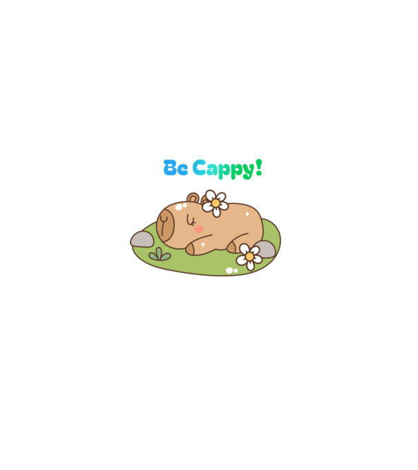 Be Happy - Be Cappy Humoros feliratos minta szürke pólón