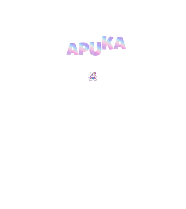 Lányos apuka unikornis minta fekete pólón