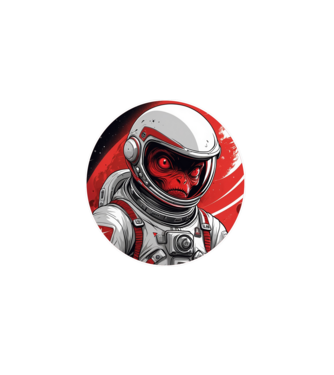 Alien-astronaut (thursday) minta fekete pólón