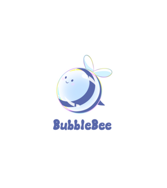 BubbleBee minta fehér pólón