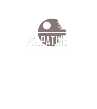 Star Wars - Palpatine minta piros pólón