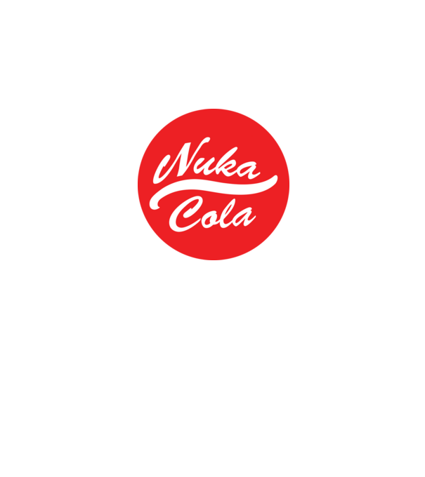 Fallout Nuka Cola minta fekete pólón