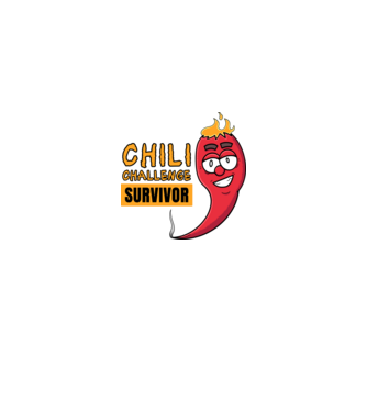 Chilli Challenge Survivor minta királykék pólón