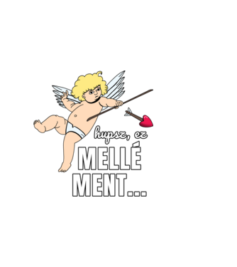Hupsz, ez mellé ment... minta fekete pólón