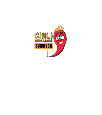 Chilli Challenge Survivor minta fehér pólón