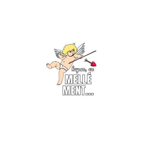 Hupsz, ez mellé ment... minta fekete pólón