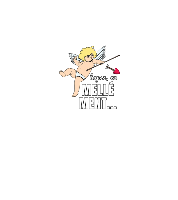 Hupsz, ez mellé ment... minta fekete pólón