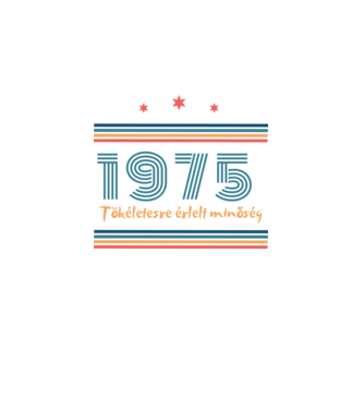 Szülinap 50. 1975  minta fekete pólón