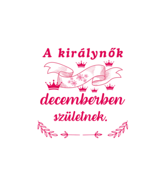 Szülinap királynők szalag pink  minta fehér pólón