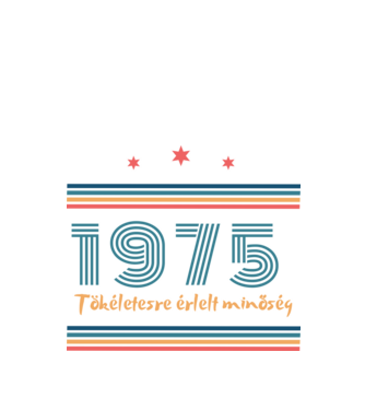Szülinap 50. 1975  minta fekete pólón