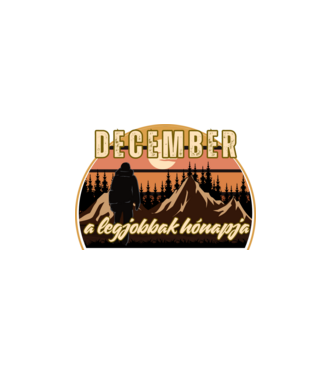 December a legjobbak hónapja  minta fehér pólón