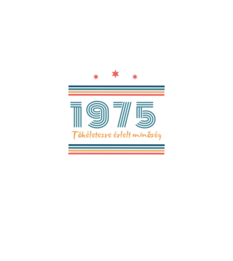 Szülinap 50. 1975  minta fekete pólón