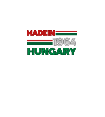 Szülinap retro 64 piros fehér zöld minta fekete pólón