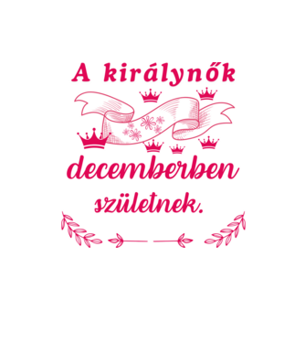 Szülinap királynők szalag pink  minta homokszín pólón