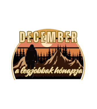 December a legjobbak hónapja  minta fehér pólón