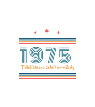 Szülinap 50. 1975  minta homokszín pólón