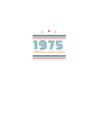Szülinap 50. 1975  minta fekete pólón