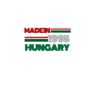 Szülinap retro 1995 minta fekete pólón